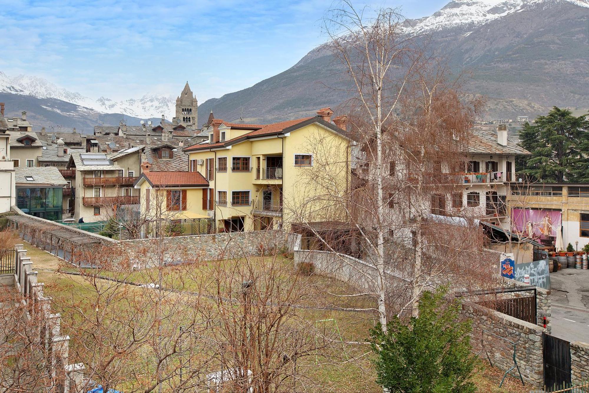 Casa Mel Aosta Lägenhet Exteriör bild